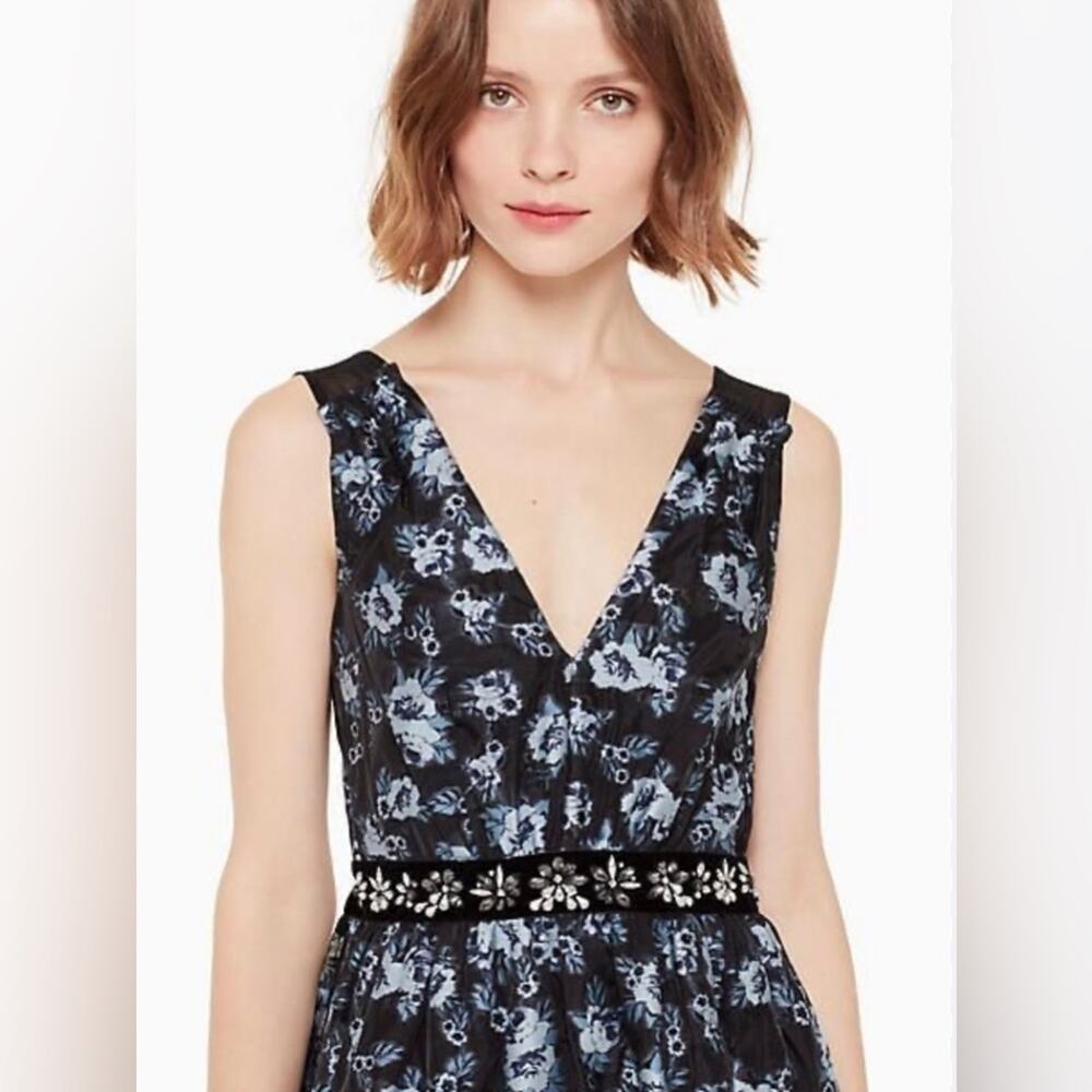 NWOT Kate Spade Prairie Rose Jewel Dress Size 0 - Picture 2 of 8